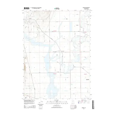 2014 Map of Newton, 2014 Print