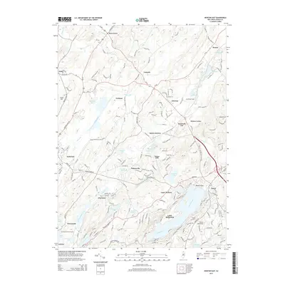 2014 Map of Newton East, 2014 Print
