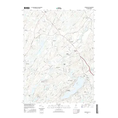 2016 Map of Newton East, 2016 Print