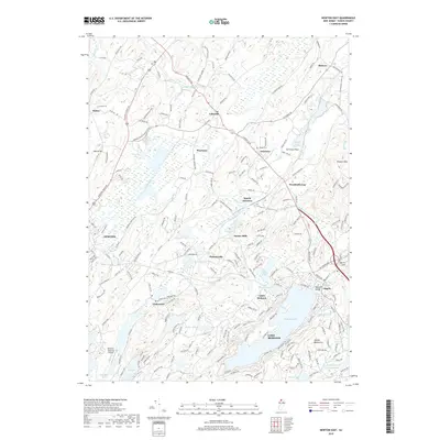 2019 Map of Newton East, 2019 Print