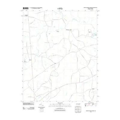 2010 Map of Newton Grove North, 2010 Print