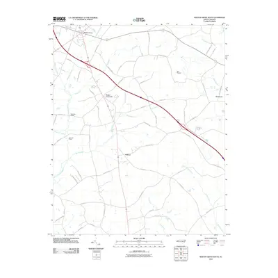 2010 Map of Newton Grove South, 2010 Print