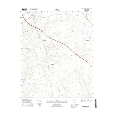 2016 Map of Newton Grove South, 2016 Print