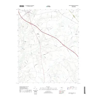 2019 Map of Newton Grove South, 2019 Print