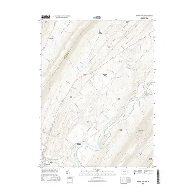 2016 Map of Newton Hamilton, 2016 Print