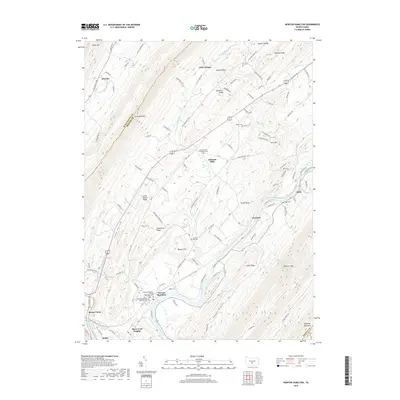 2019 Map of Newton Hamilton, 2019 Print