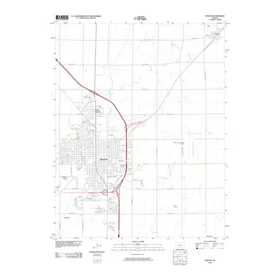 2009 Map of Newton, 2009 Print