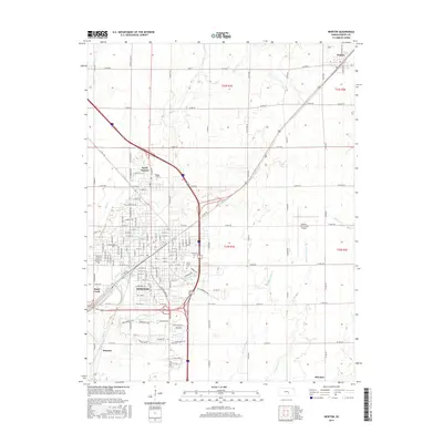2015 Map of Newton, 2015 Print