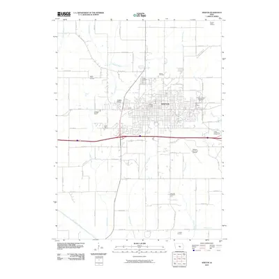 2010 Map of Newton, 2010 Print