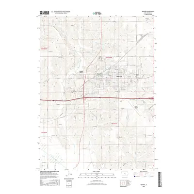 2015 Map of Newton, 2015 Print