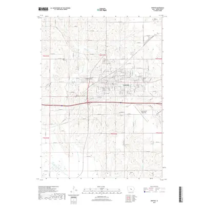 2018 Map of Newton, 2018 Print