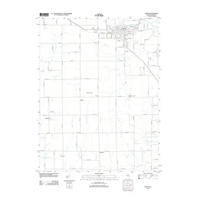 2012 Map of Newton, 2012 Print