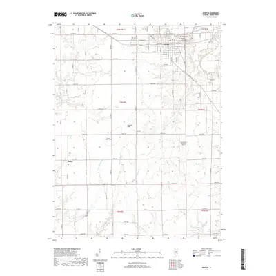 2018 Map of Newton, 2018 Print