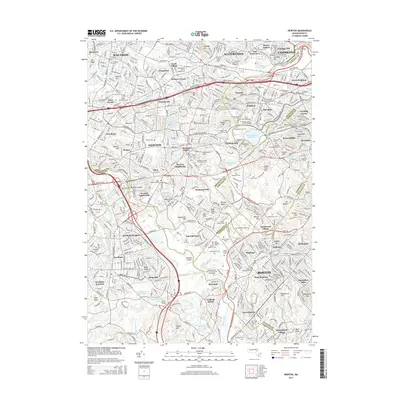 2015 Map of Newton, 2015 Print