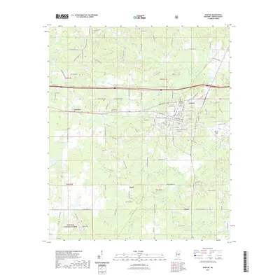 2021 Map of Newton, 2021 Print