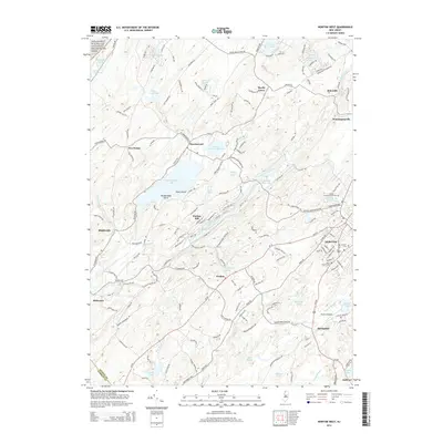 2014 Map of Newton West, 2014 Print