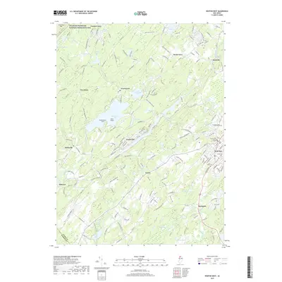 2019 Map of Newton West, 2019 Print