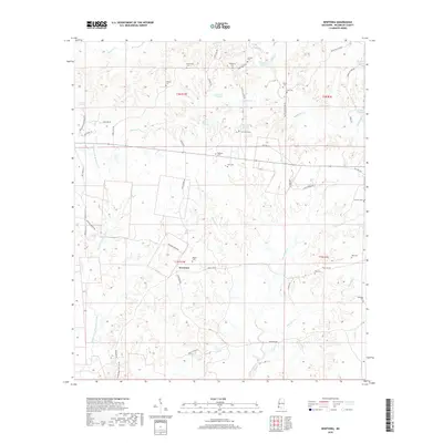 2018 Map of Newtonia, 2018 Print