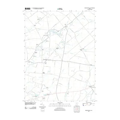2010 Map of Newtonsville, 2010 Print