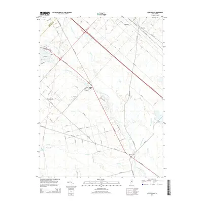 2014 Map of Newtonville, 2014 Print