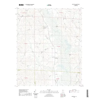 2020 Map of Newtonville, 2020 Print