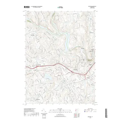 2018 Map of Newtown, 2018 Print