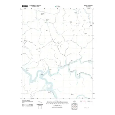 2010 Map of Newville, 2010 Print