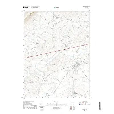2019 Map of Newville, 2019 Print