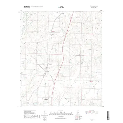 2018 Map of Newville, 2018 Print