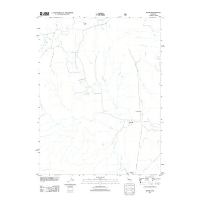 2012 Map of Newville, 2012 Print