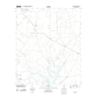 2011 Map of Neyles, 2011 Print