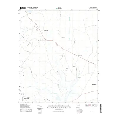 2014 Map of Neyles, 2014 Print