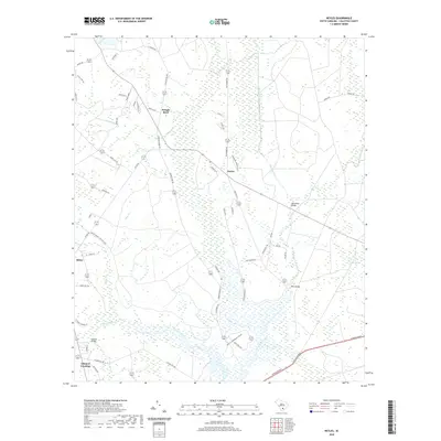 2020 Map of Neyles, 2020 Print