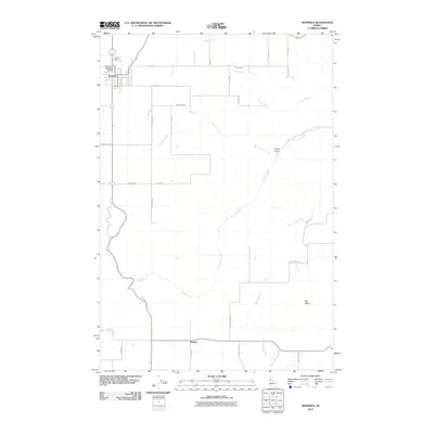 2010 Map of Nezperce, 2010 Print
