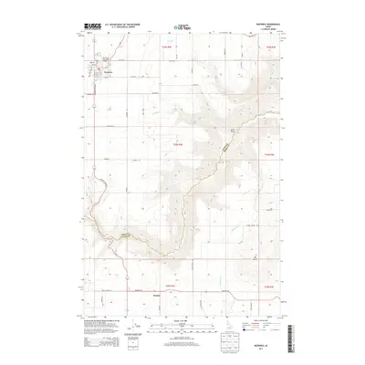 2013 Map of Nezperce, 2013 Print