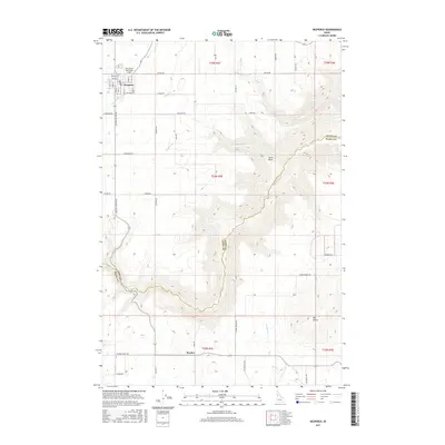 2017 Map of Nezperce, 2017 Print