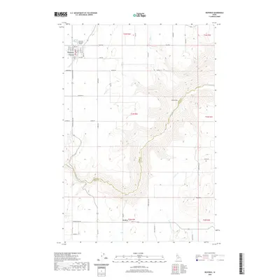 2020 Map of Nezperce, 2020 Print