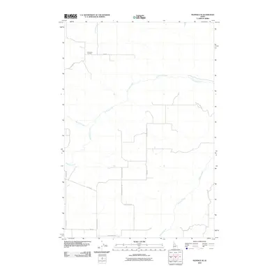 2010 Map of Nezperce SE, 2010 Print