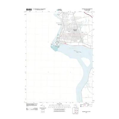 2011 Map of Niagara Falls, 2011 Print
