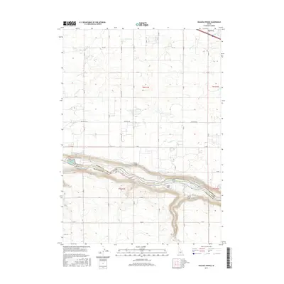 2017 Map of Niagara Springs, 2017 Print