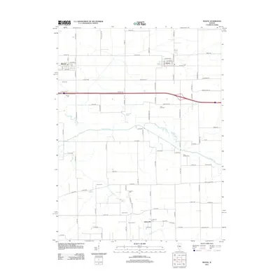 2012 Map of Niantic, 2012 Print