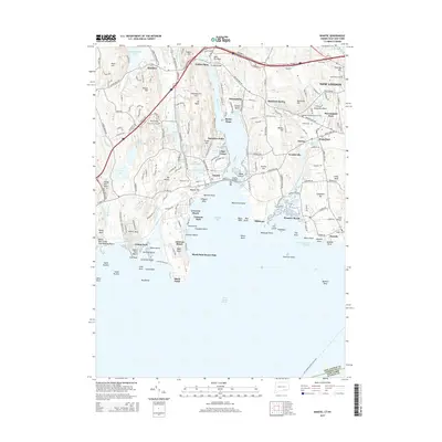 2015 Map of Niantic, 2015 Print