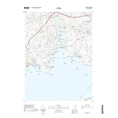 2021 Map of Niantic, 2021 Print