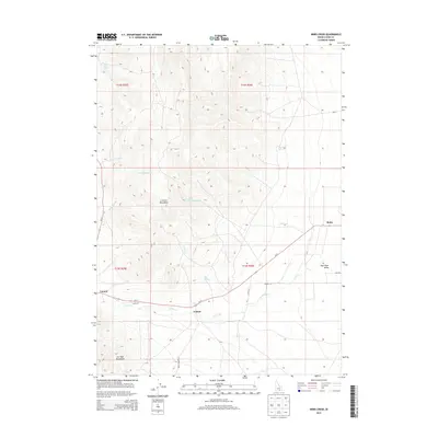 2013 Map of Nibbs Creek, 2013 Print