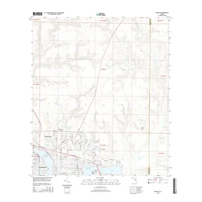 2015 Map of Niceville, 2015 Print