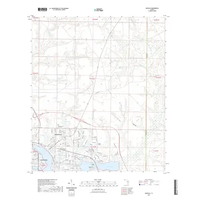 2021 Map of Niceville, 2021 Print