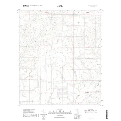 2018 Map of Niceville SE, 2018 Print