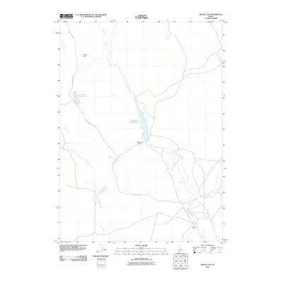 2010 Map of Nichol Flat, 2010 Print