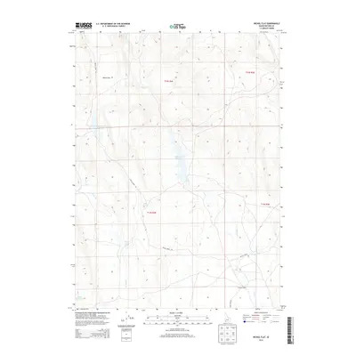 2013 Map of Nichol Flat, 2013 Print