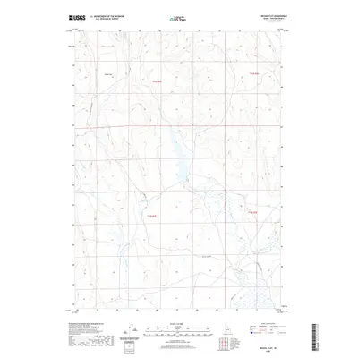 2020 Map of Nichol Flat, 2020 Print